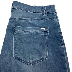 DG2 by DIANE GILMAN Cropped Jeans with Laces at Ankles - Size 10T